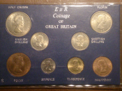 Великобритания, Англия, Набор монет 1966 года, Состояние UNC
