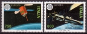 Италия 1991 Космос Европа СЕПТ 2180-2181 MNH