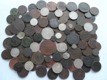 132.шт Имперских монет,, без,, повтора,, Есть,, Редкие,, Серебро.  Оригиналы