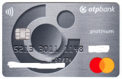 Банк OTPbank MasterCard Platinum 2021 Novacard 05/21