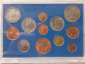 Великобритания, Англия, Набор монет 1967-1980 год, Состояние UNC - вид 1
