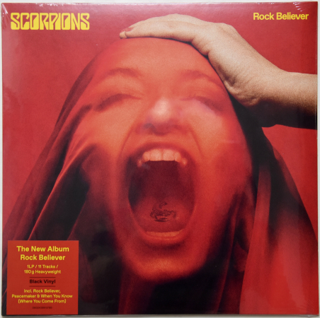 Scorpions "Rock Believer" 2022 Lp SEALED  