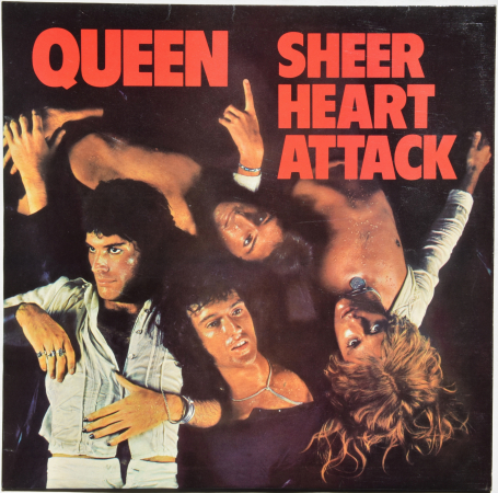 Queen "Sheer Heart Attack" 1974 Lp U.K. 1st. Press  