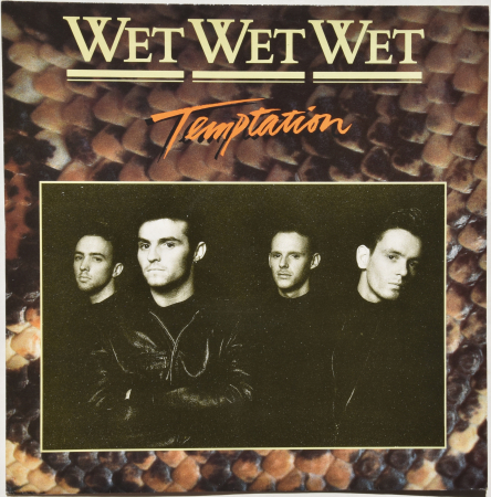 Wet Wet Wet "Temptation" 1988 Maxi Single  