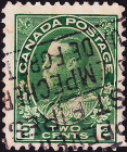 Канада 1924 год . King George V , 2c . Каталог 6,0 £. (4) 