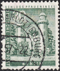 Германия , Западный Берлин . 1957 год . Дворец Пфауэнинзель . Каталог 1,20 €.