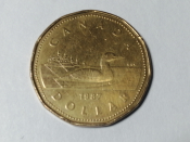 Канада, 1 доллар, 1987 год, Состояние XF; -203-