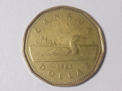 Канада, 1 доллар, 1988 год, Состояние XF; -203-