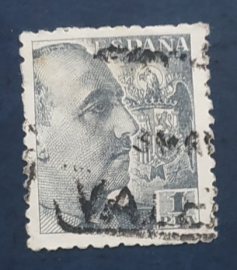 Испания 1940 Генералиссимус Франсиско Франко Sc# 702 Used
