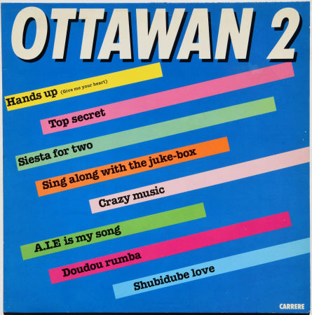 Ottawan "Ottawan 2" 1981 Lp  