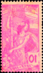 Швейцария 1900 год . U. P. U. (Всемирный почтовый союз), 25-летие , 10 c . Каталог 3,0 €. - вид 1