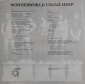 Uriah Heep "Wonderworld" 1974 Lp Germany   - вид 3