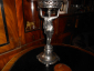 МОДЕРН.Старин.ваза-скульптура с хрустальной чашей/родной, А.Мейер, WMF, Германия 1900-е, h-43см - вид 2