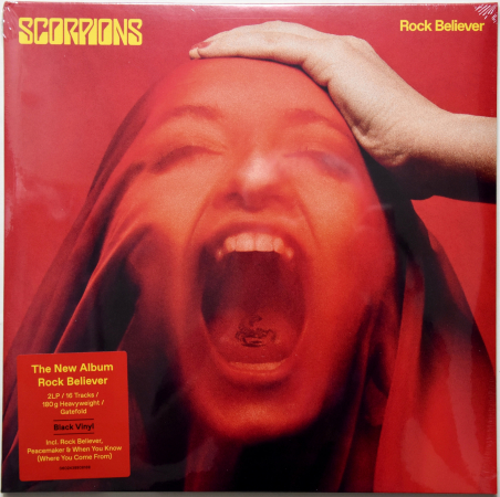 Scorpions "Rock Believer" 2022 2Lp SEALED Limited  