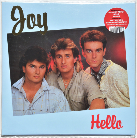 Joy "Hello" 1986/2022 Lp Red Vinyl NEW  