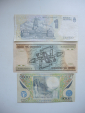 3 боны банкноты песо Колумбия Аргентина крузейро Бразилия Южная Америка  Латинская Америка - вид 1
