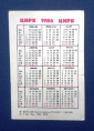 Календарь Собака Цирк 1986 - вид 1