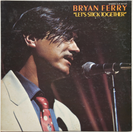 Bryan Ferry (Roxy Music) "Let's Stick Together" 1976 Lp Japan  