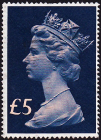 Великобритания 2017 год . 65-я годовщина вступления на престол Елизаветы II . Каталог 14,0 €. (5)