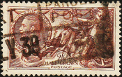 Великобритания 1915 год . Король Георг V - Морские Коньки . Каталог 225,0 £ . (6)