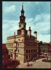 Отктытка Польшя 1960-е г. ПОЗНАНЬ - Ратуша, башня, шпиль фото Фр. Мацьковяк чистая