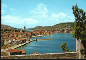 Открытка Хорватия 1960-е г. Тисно, пейзаж,море, курорт, берег изд VESTI SAR Milano чистая
