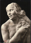 Открытка Чехословакия Скульптура JAN STURSA ян Штурса TOILETTA народная галерея в Праге чист