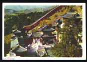 Открытка Китай КНР 1950-е г. Парк Ихэюань. Бронзовая беседка. чистая