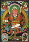 Открытка Монголия Религия, буддизм, восток, божество Пагба-лама фото И. Wangchindorj