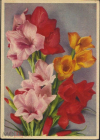 Открытка Берлин ГДР 1940-е г. Цветы, букет, подписана
