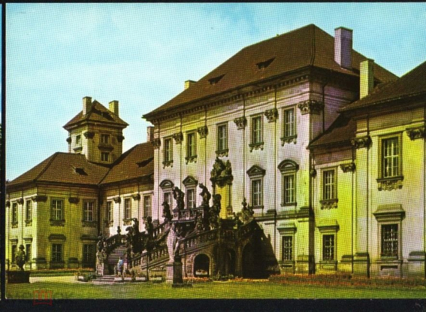 Открытка Прага Чехословакия 1960-е г. Прага - ДЗамок фото. Вацлав Копецки чистая
