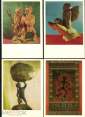 Набор открыток Литва 1971 г. Вильнюс коллекция черти черт нечистая сила 15 шт полный без обложки - вид 4