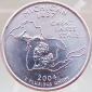 США 25 центов Озеро Мичиган 2004 год - вид 1