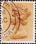 Великобритания 1980 год . Queen Elizabeth II , 50 p . Каталог 0,90 €