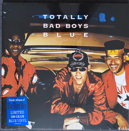 Bad Boys Blue "Totally" 1991/2021 Lp Blue Vinyl SEALED  