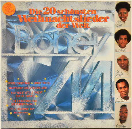 Boney M. "Die 20 Schonsten Weihnachtslieder Der Welt" 1986 Lp  