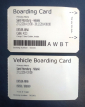 Посадочный билет на паром Принцесса Мария St.Peter Line 2014 год + билет на автомобиль - вид 1