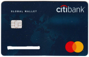 Банк CitiBank MasterCard PayPass Global Wallet 2022