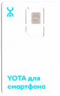 SIM-карта Yota для смартфона белая