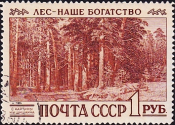  СССР 1960 год . Международный конгресс по охране лесов . Сиэтл (США) . (11) 