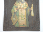 старинная икона на металле святой Феодосий Черниговский святитель церковь, религия - вид 3