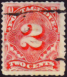 США 1894 год . Доплатная марка . Каталог 250,0 €.