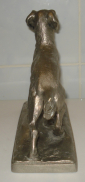 Собака. Монументскульптура Ск. Завалов 1961 год. Силумин. СССР - вид 3