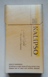 Пачка от сигарет "КALIPSO" Special  Gold в коллекцию !!!