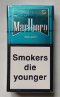 НЕ ВСКРЫТАЯ пачка сигарет "MARLBORO" Touch Aqua в коллекцию !!! - вид 1