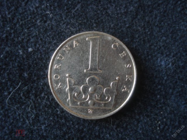 1 крона Чехия 1993г.