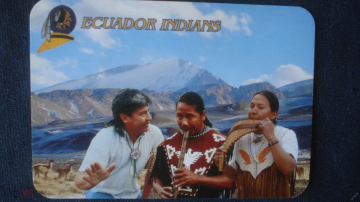Календарь. " Индейцы Эквадора". 2011-2012 г.