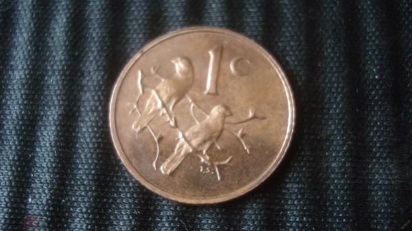 1 цент Южная Африка.1985 г.