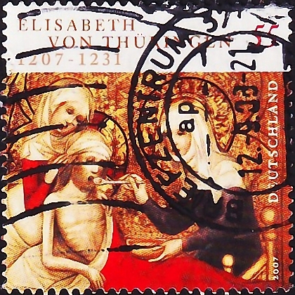 Германия 2007 год . 800-летие со дня рождения святой Елизаветы фон Тюринген . Каталог 1,6 £.
