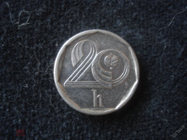 20 геллеров Чехия 1997г.